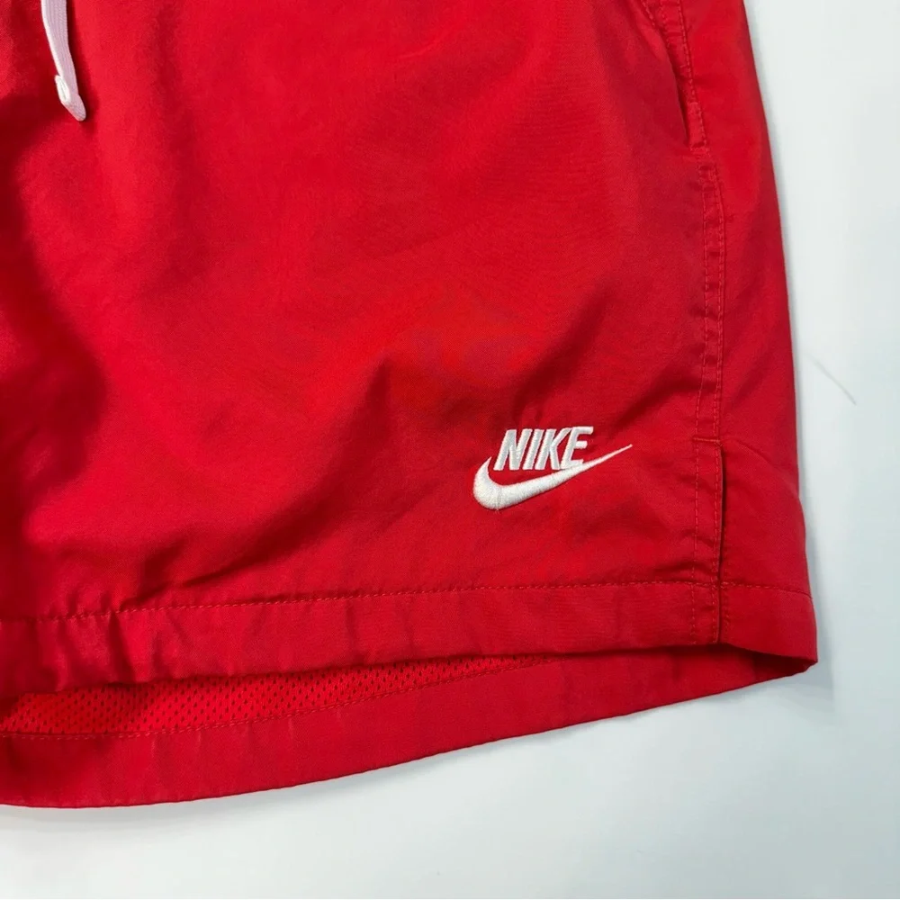 Nike Men's Bold Red Swim Trunks